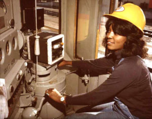 Edwina Justus - Women's History Month Transportation Railroad