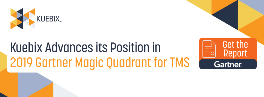 Kuebix Advances Position in 2019 Magic Quadrant for Transportation Management Systems